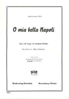 O mia bella Napoli : für Akkordeon