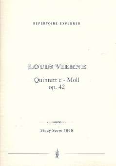 Quintett c-Moll op.42 : für 2 Violinen,