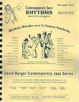 Contemporary Jazz Rhythms vols.1-2 (+2 CD's) :