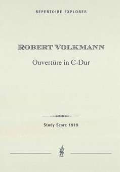 Concert Overture in C major for orchestra Studienpartitur