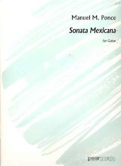 Sonata mexicana : for solo guitar