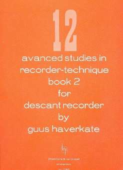 12 advanced Studies in recorder
