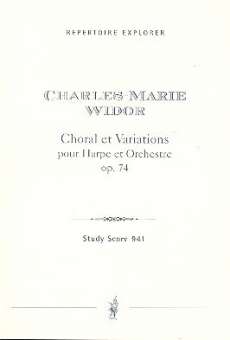 Chorale et Variations op.74 : für Harfe