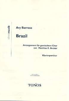 Brazil : für gem Chor und Klavier
