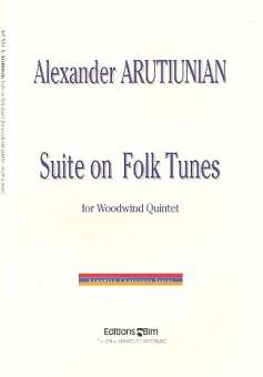 Suite on Folk Tunes : für Flöte, Oboe,