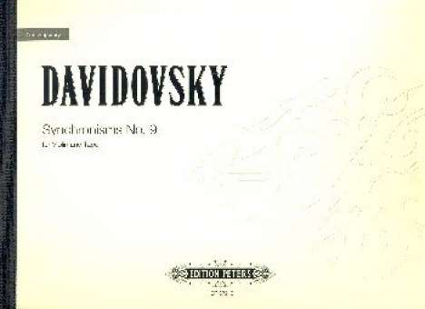Davidovsky, M.