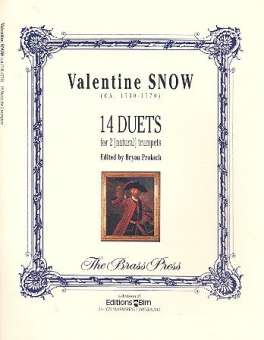 14 Duets : for 2 trumpets (natural trumpets)