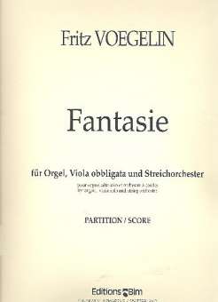 Fantasie : für Viola, Orgel und Streichorchester