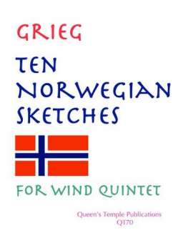 10 Norwegian Sketches : for flute,