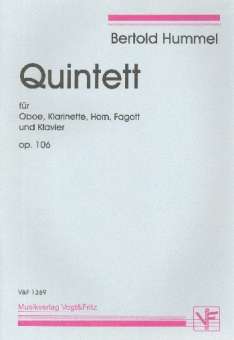Quintett op.106 : für Oboe,
