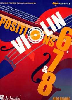 Violin Position 6, 7, 8 (+2 CD's) : für Violine