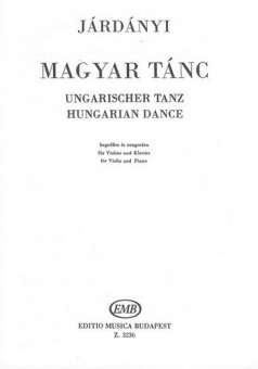 Ungarischer Tanz (Violine und Klavier)