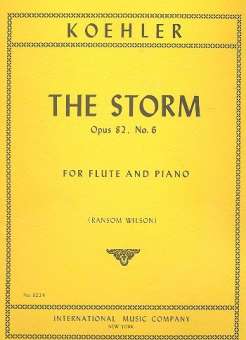 The Storm op.82,6 : for flute and piano