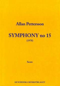 Sinfonie Nr.15  : für Orchester