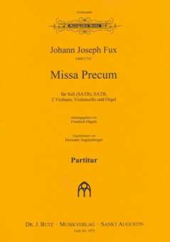 Missa Precum : für Soli, gem Chor,