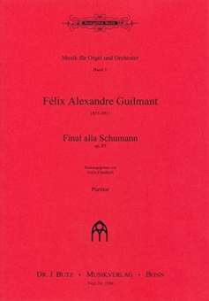 Final alla Schumann Op.83 : für Orgel