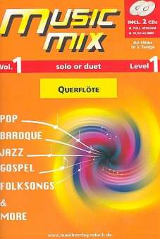 Music Mix vol.1 (+2 CD's) für Flöte