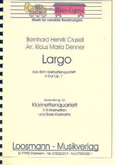 Largo aus dem Quartett A-Dur op.7 :