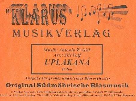 Uplakana für Blasorchester