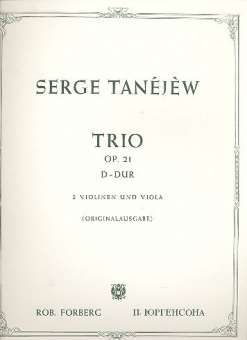 Trio D-Dur op.21 : für