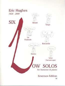 6 low Solos for bassoon and piano