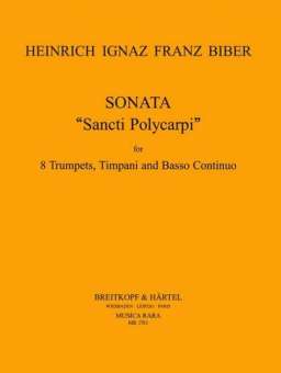 Sonate Sancti Polycarpi : für 8 Trompeten,