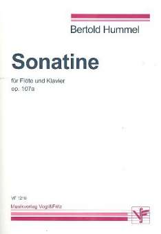 Sonatine op.107a : für Flöte