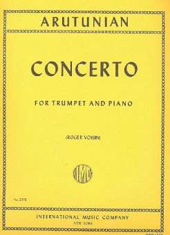 Concerto : for trumpet and piano