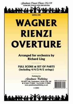 Rienzi Overture (Arr.Ling) Pack Orchestra