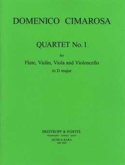 Quartett D-Dur Nr.1 : für Flöte,