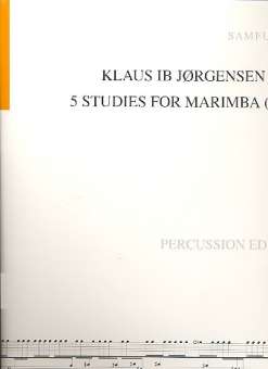 5 Studies : für Marimba