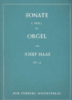 Sonate c-moll op.12 : für Orgel