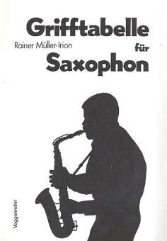 Grifftabelle : für Saxophon