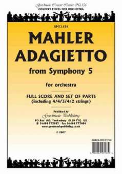 Adagietto From Symphony 5  Pack String Orchestra