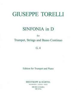 Sinfonia D-Dur G4 für Trompete, Streicher