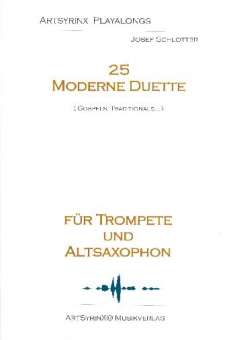 25 moderne Duette (+CD) : für