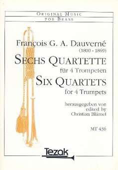 6 Quartette für 4 Trompeten