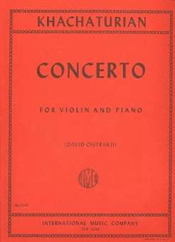 Concerto : for violin and piano