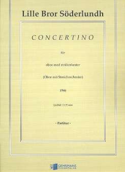 Concertino : for oboe and string orchestra