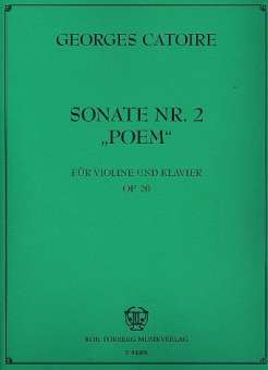 Sonate Nr.2 : für Violine und Klavier
