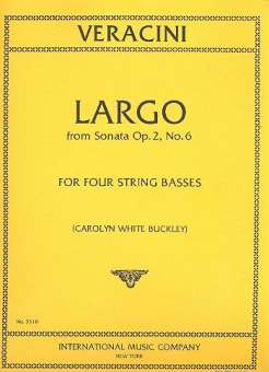 Largo from Sonata op.2,6 : for 4