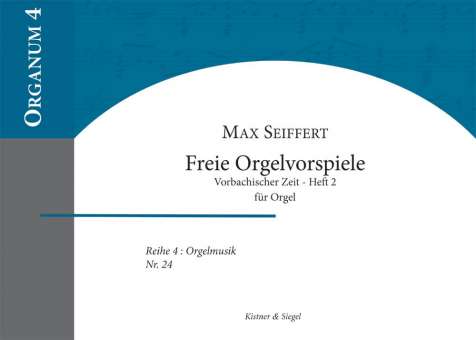 Freie Orgelvorspiele vorbachscher Band 2