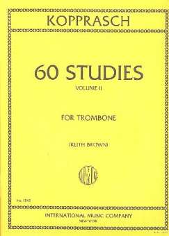 60 Studies vol.2 : for trombone