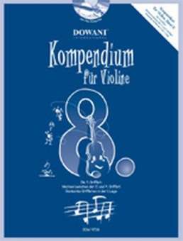 Kompendium für Violine Band 8 (+CD) :