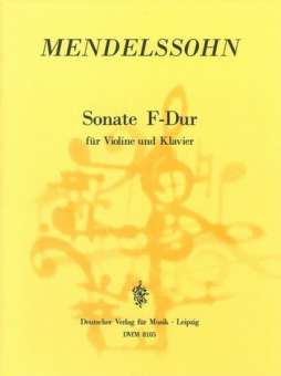 Sonata F-Dur : für Violine und
