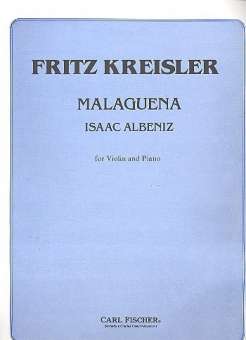 Malaguena : for violin and piano