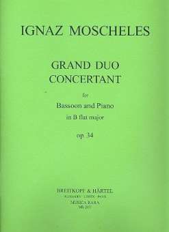 Grand duo concertante op.34 :
