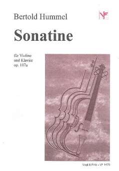 Sonatine op.107a : für Violine und Klavier