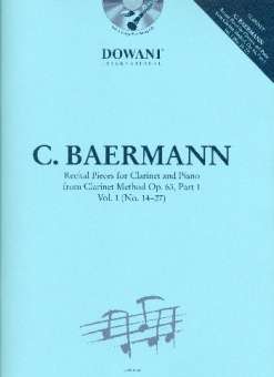 Recital Pieces from Clarinet Method op.63,1 vol.1 (nos.14-27) (+CD) :