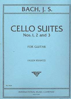 Cello Suites nos.1-3 :